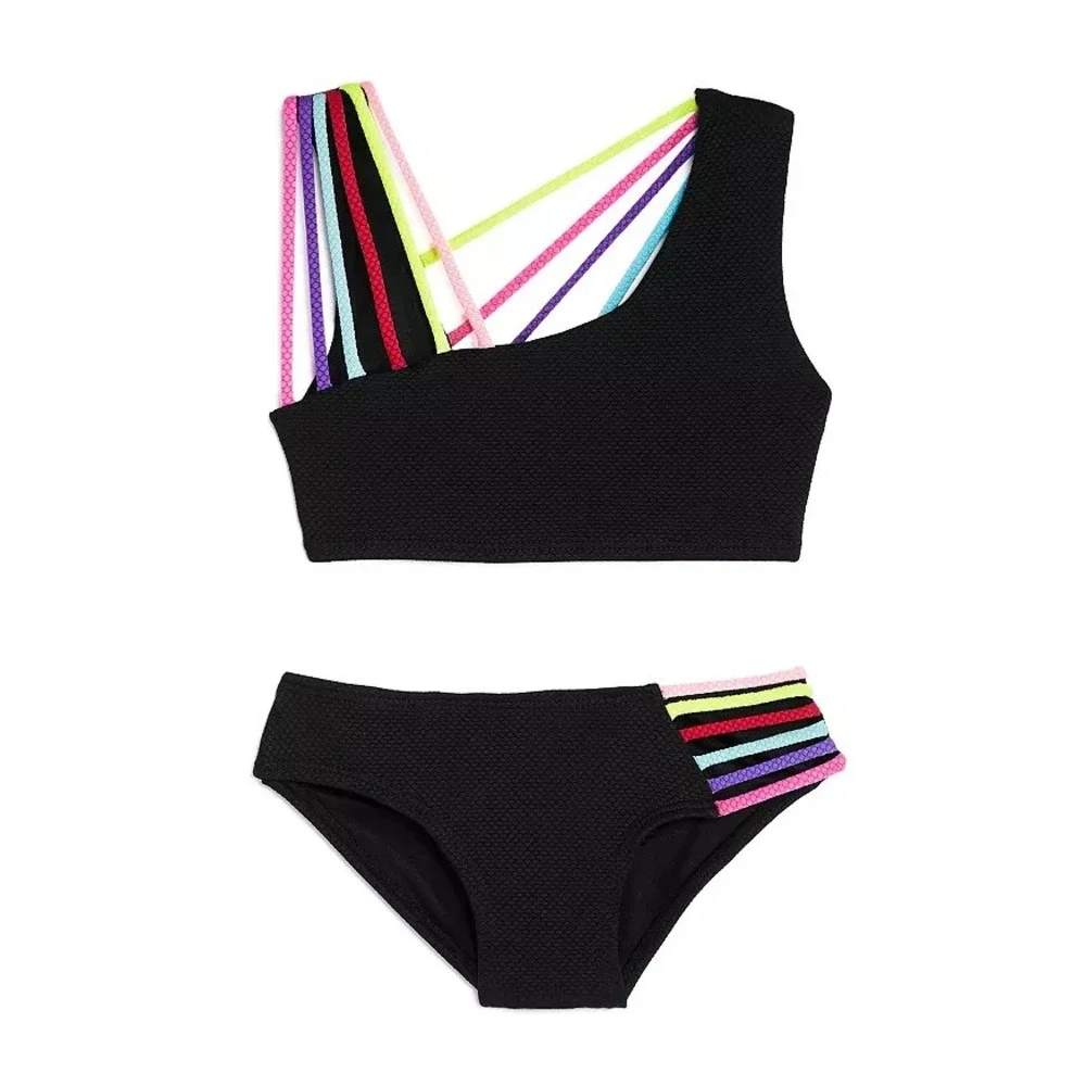Peixoto Girls Olivia Strappy Two‎ Piece Swimsuit Size 4 New with tags
